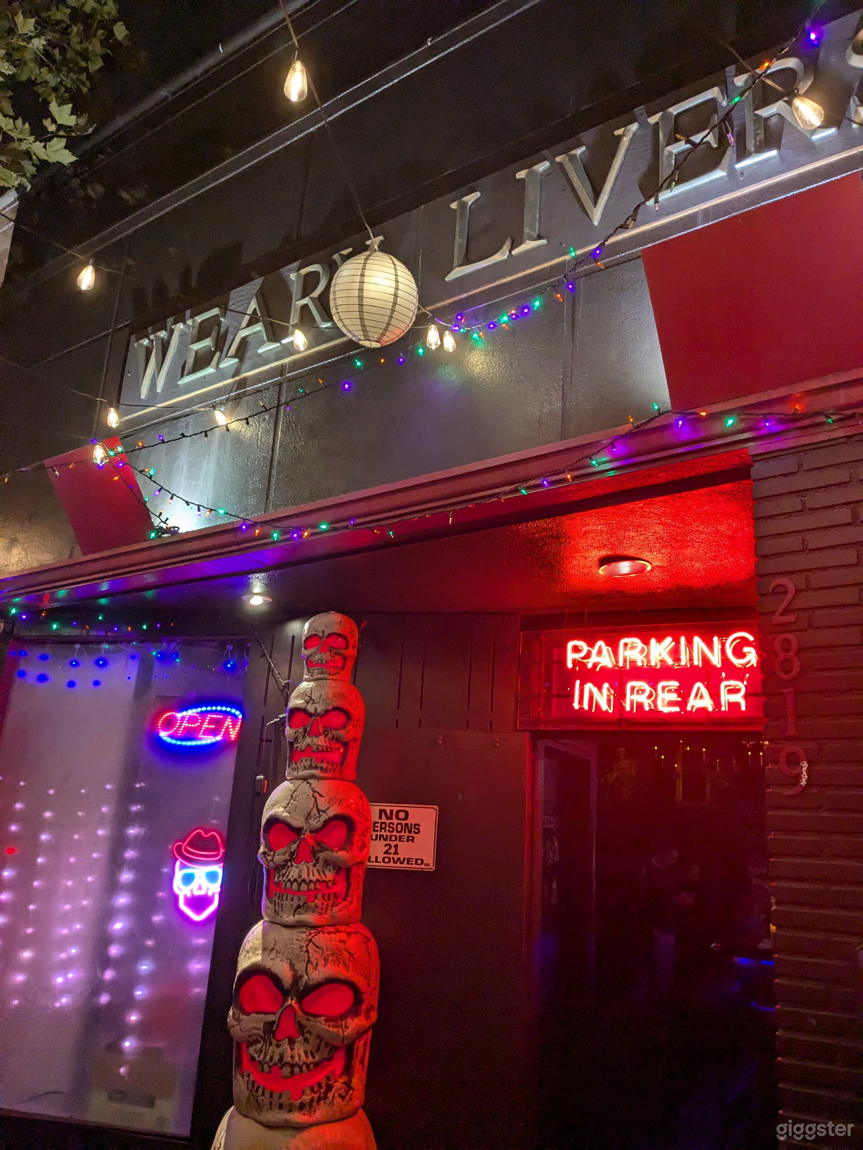 Spooky Victorian Style Halloween Bar Photo 3