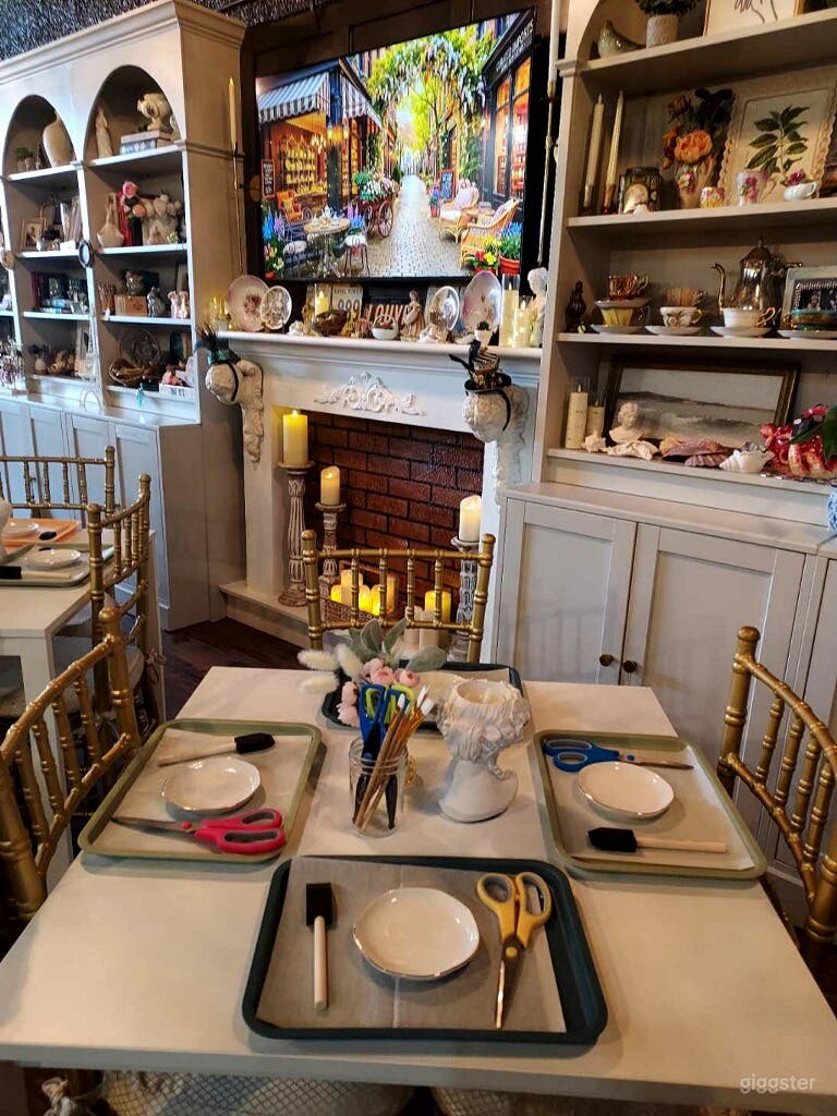  Whimsical Vintage Café & Chocolate Shop 