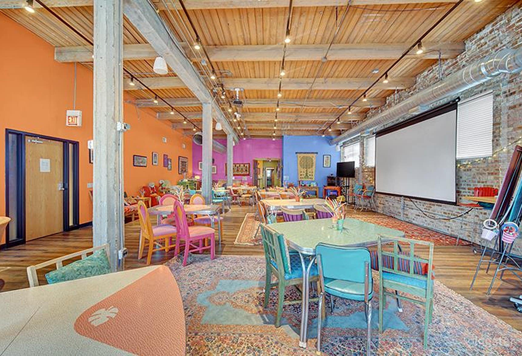 Bright and Colorful Fifth-Floor Meeting Space-Combined rooms Photo 4