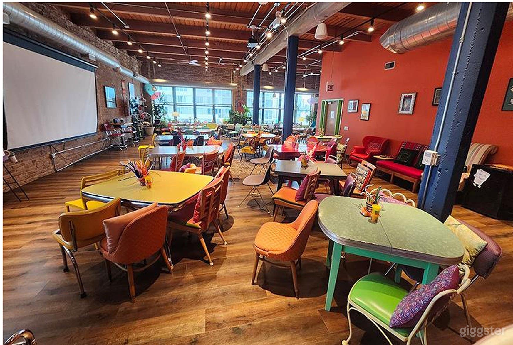 Bright and Colorful Fifth-Floor Meeting Space-Combined rooms Photo 3