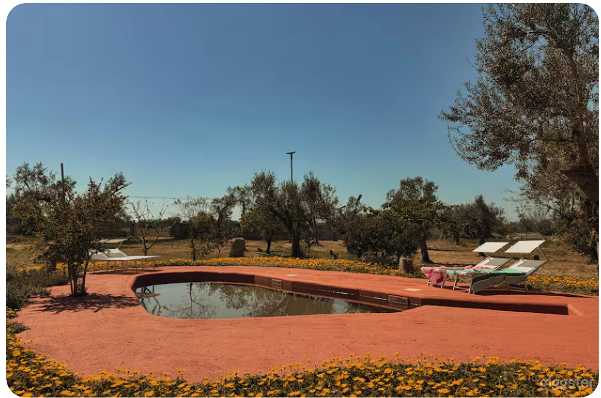Foto di Piscina Terra Rossa e Vista sulla Campagna 1