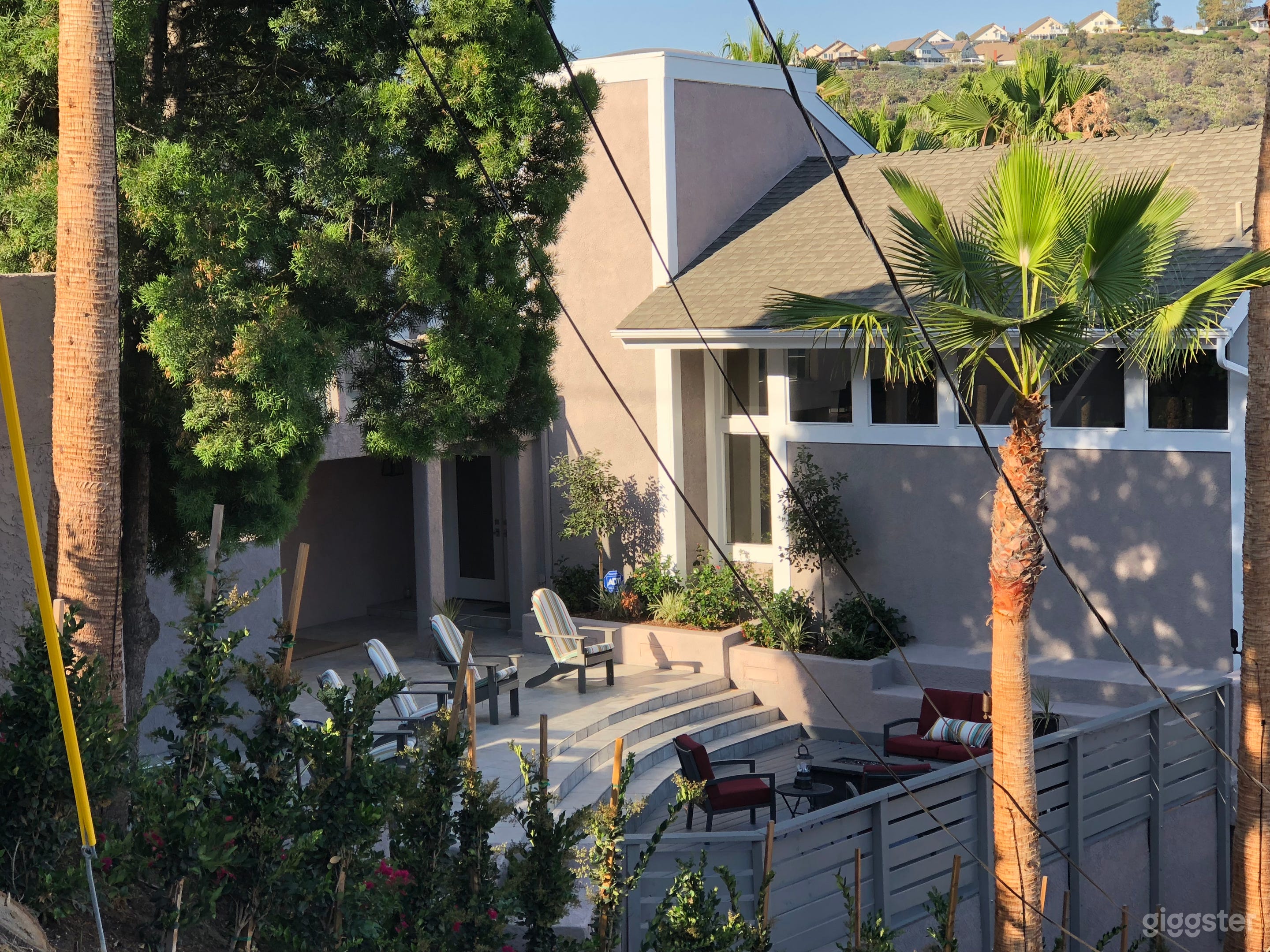 Front entertaining area