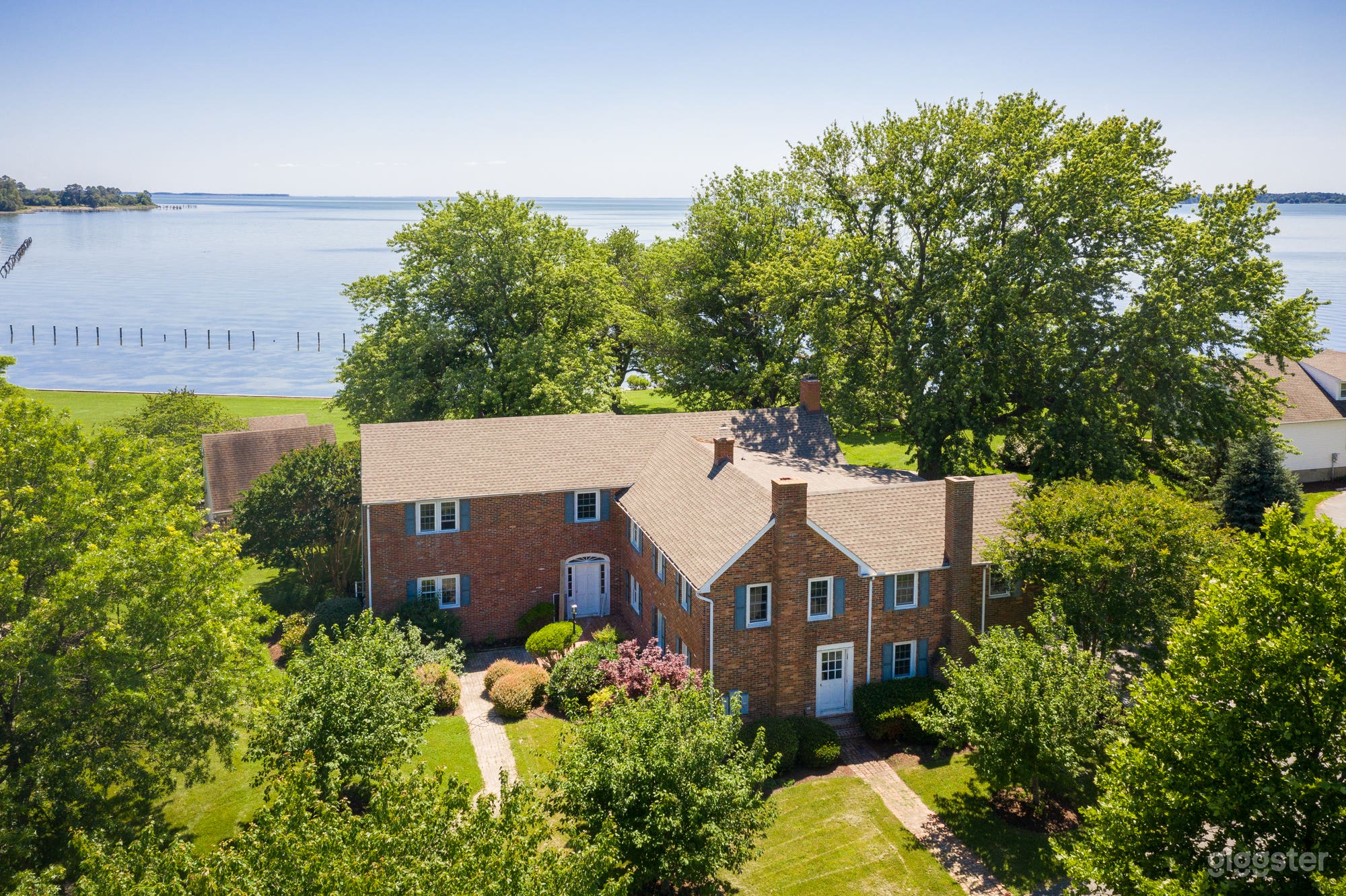 Charming Waterfront Brick Home I Film & Photo Ready Photo 1