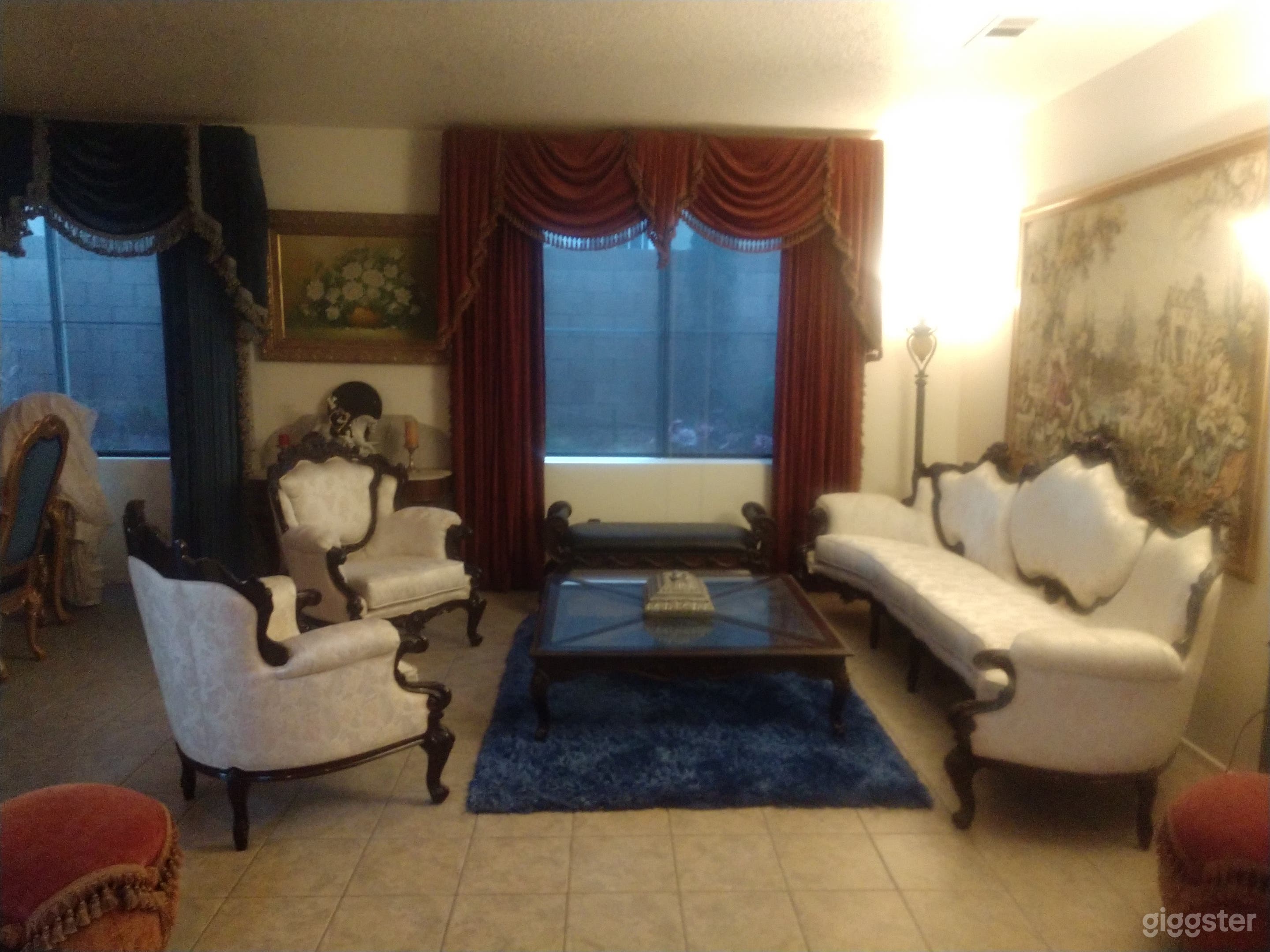 Wood engraved victorian furniture purchased for 39k