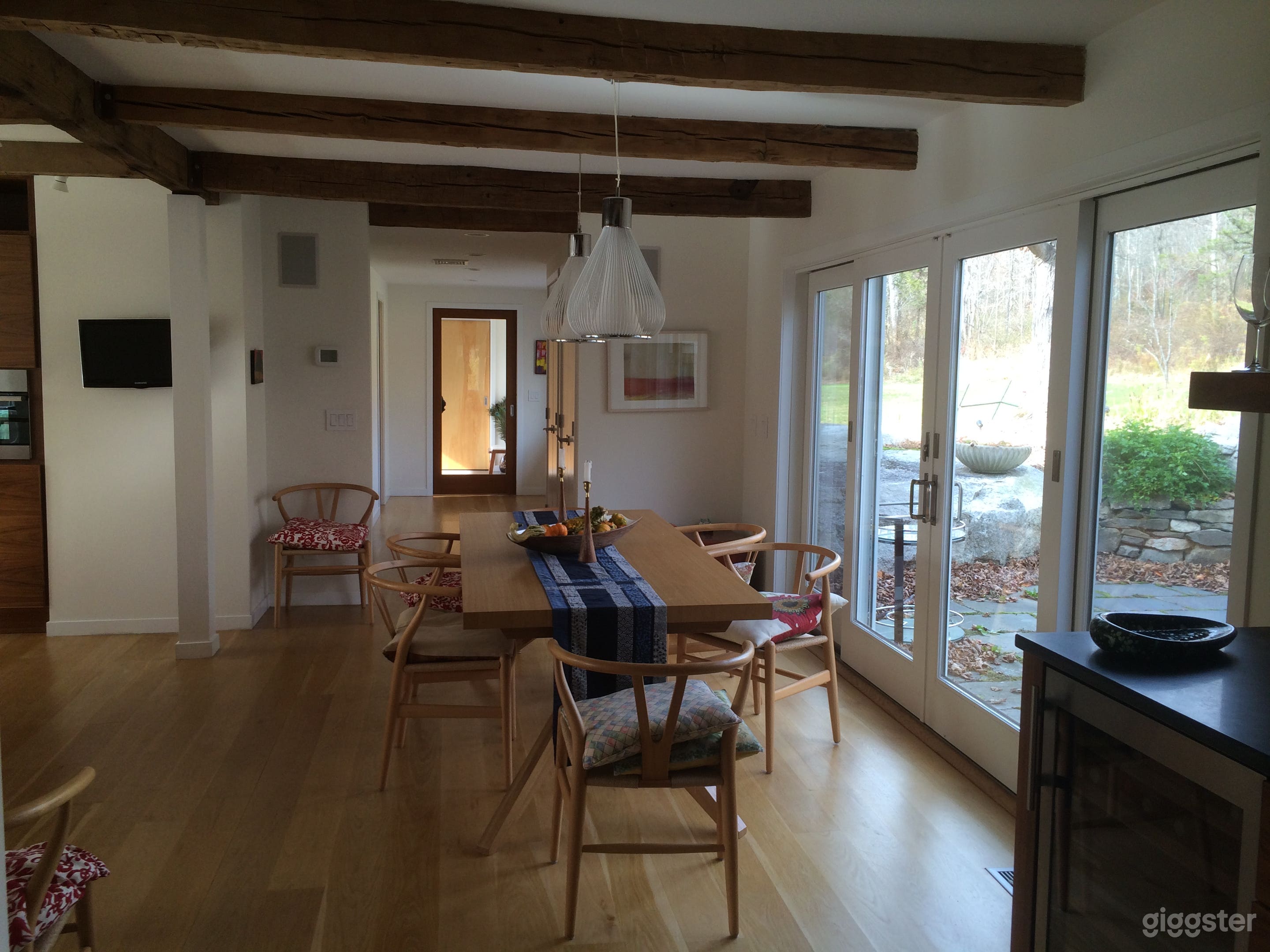 Large House In The Woods With Barn and Pond Photo 2