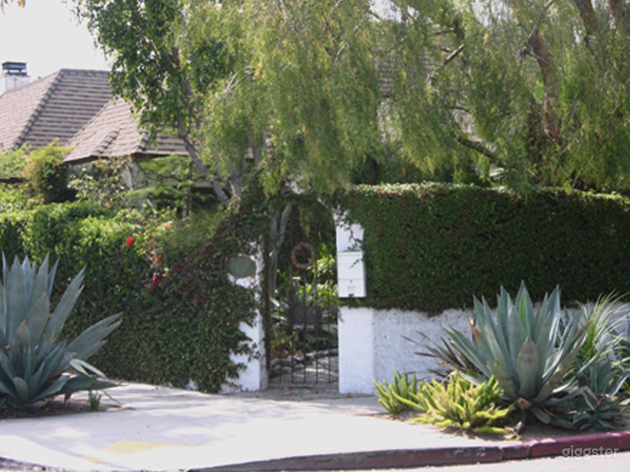 From street - corner property