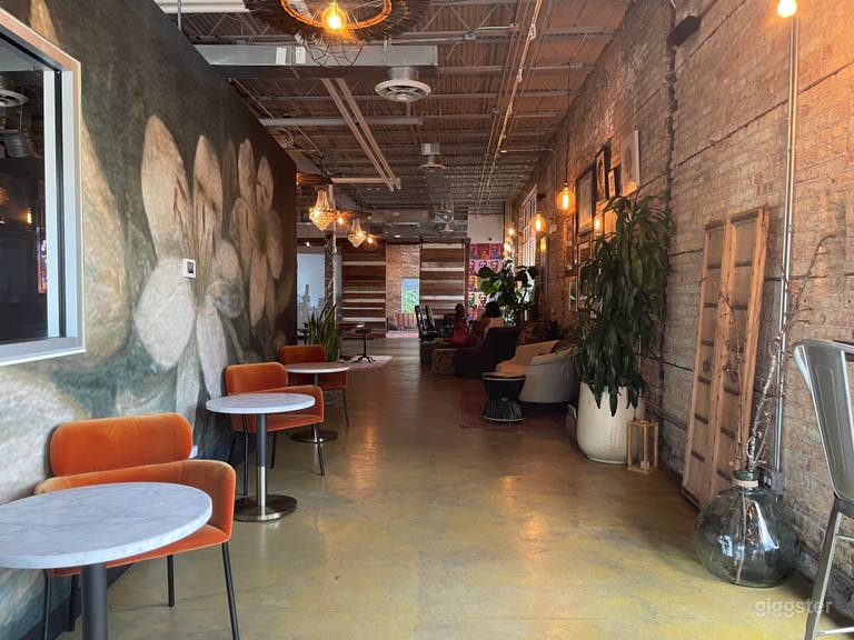  Exposed Brick Creative Lounge in Bronzeville 