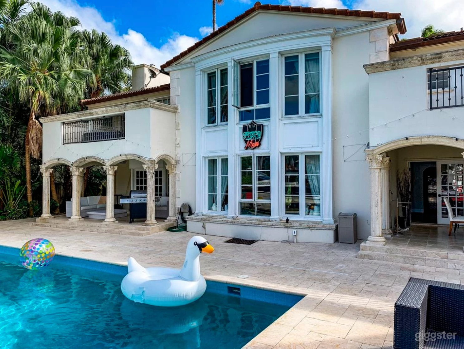 Waterfront Miami Mansion Photo 1