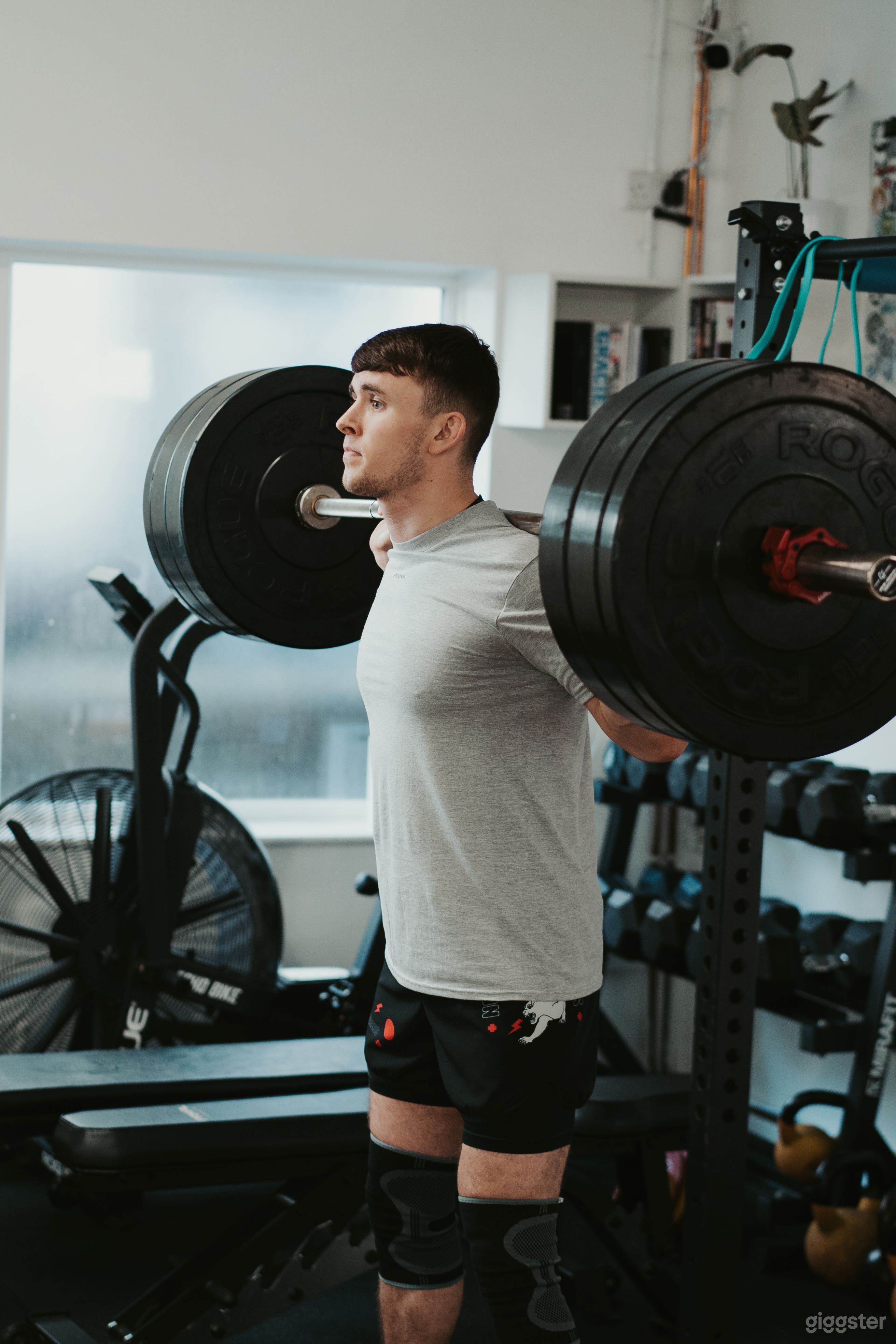 Weights area with cardio equipments