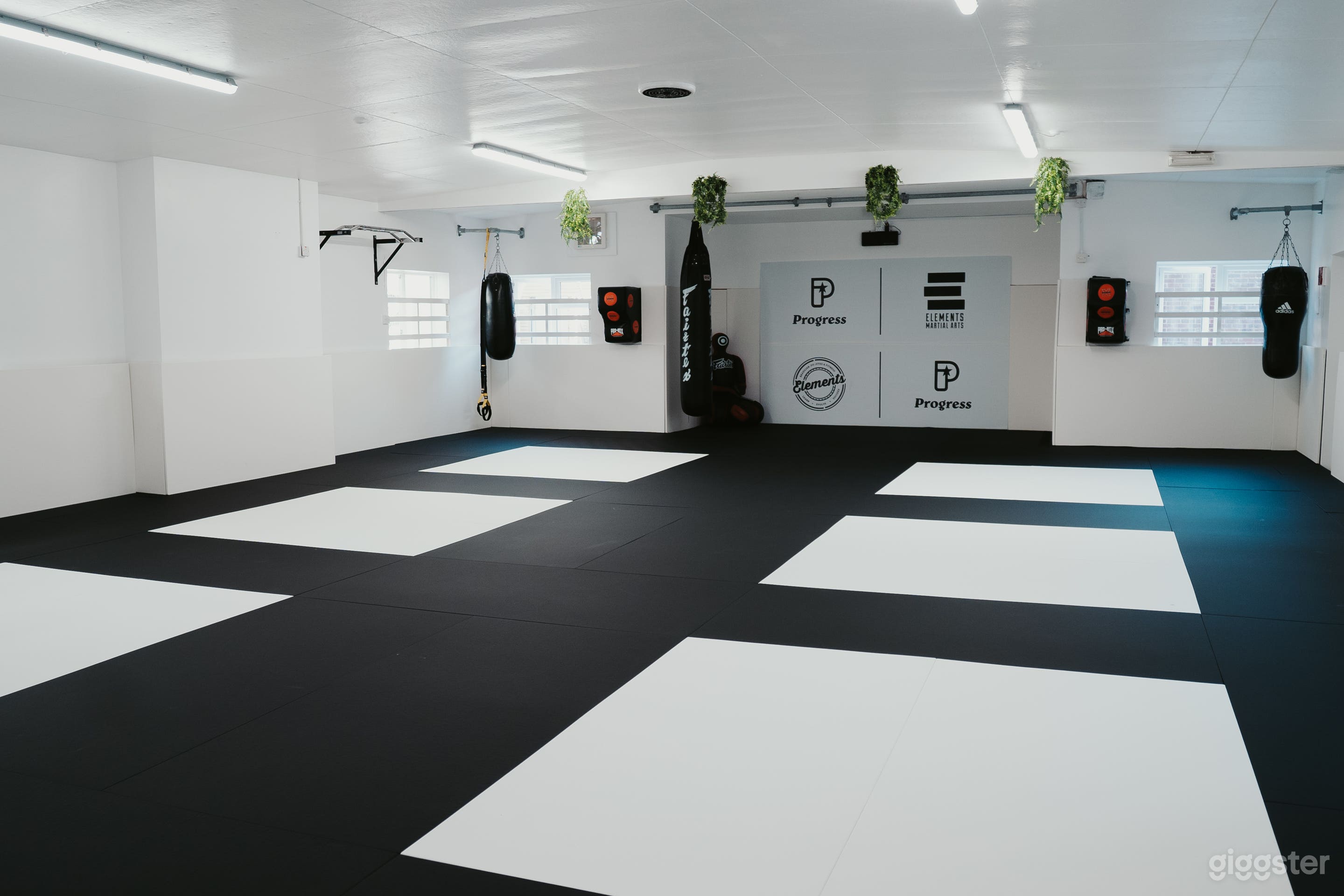 Fully equipped Martial Arts gym with sprung flooring