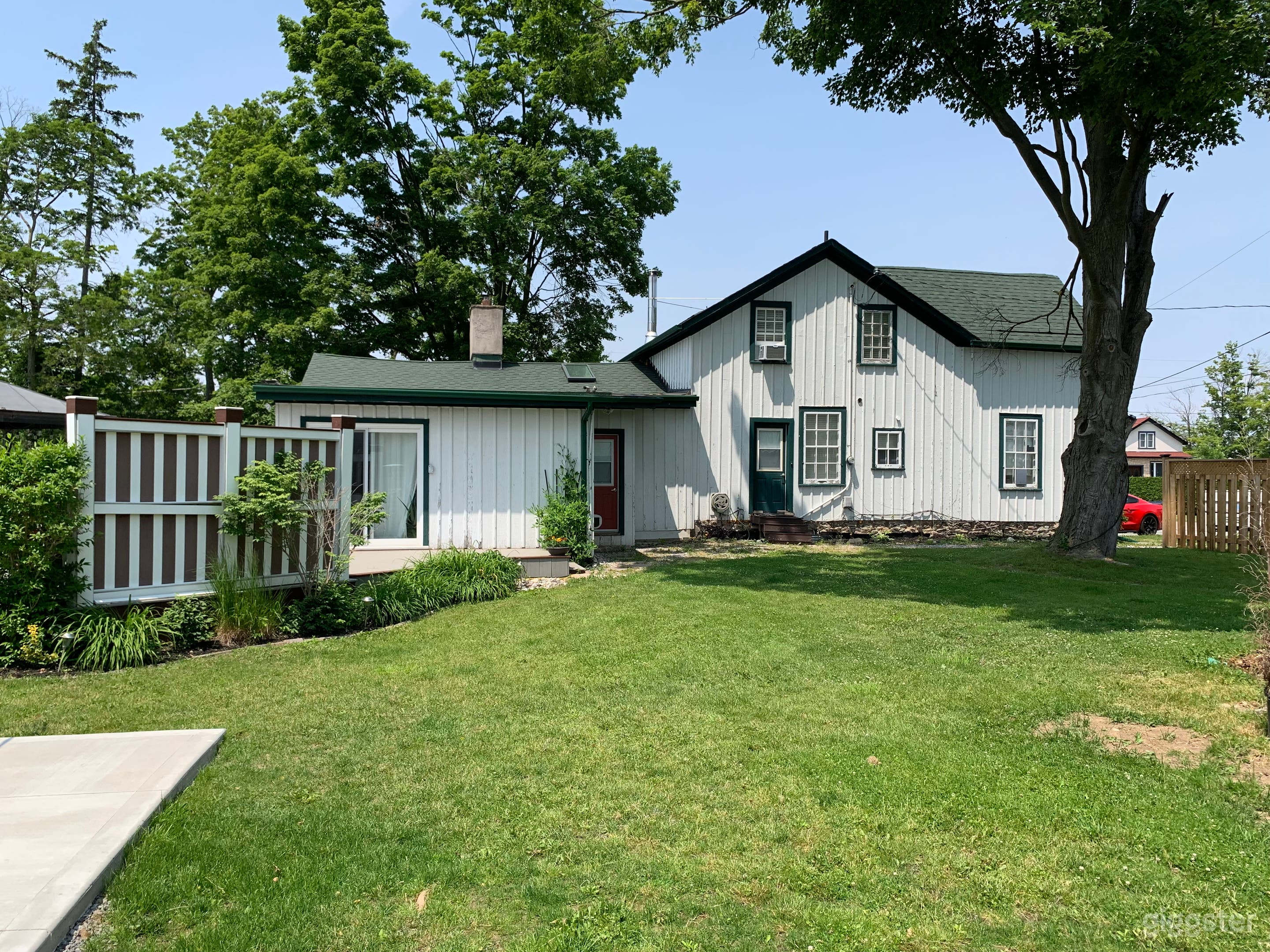 View of house south side 