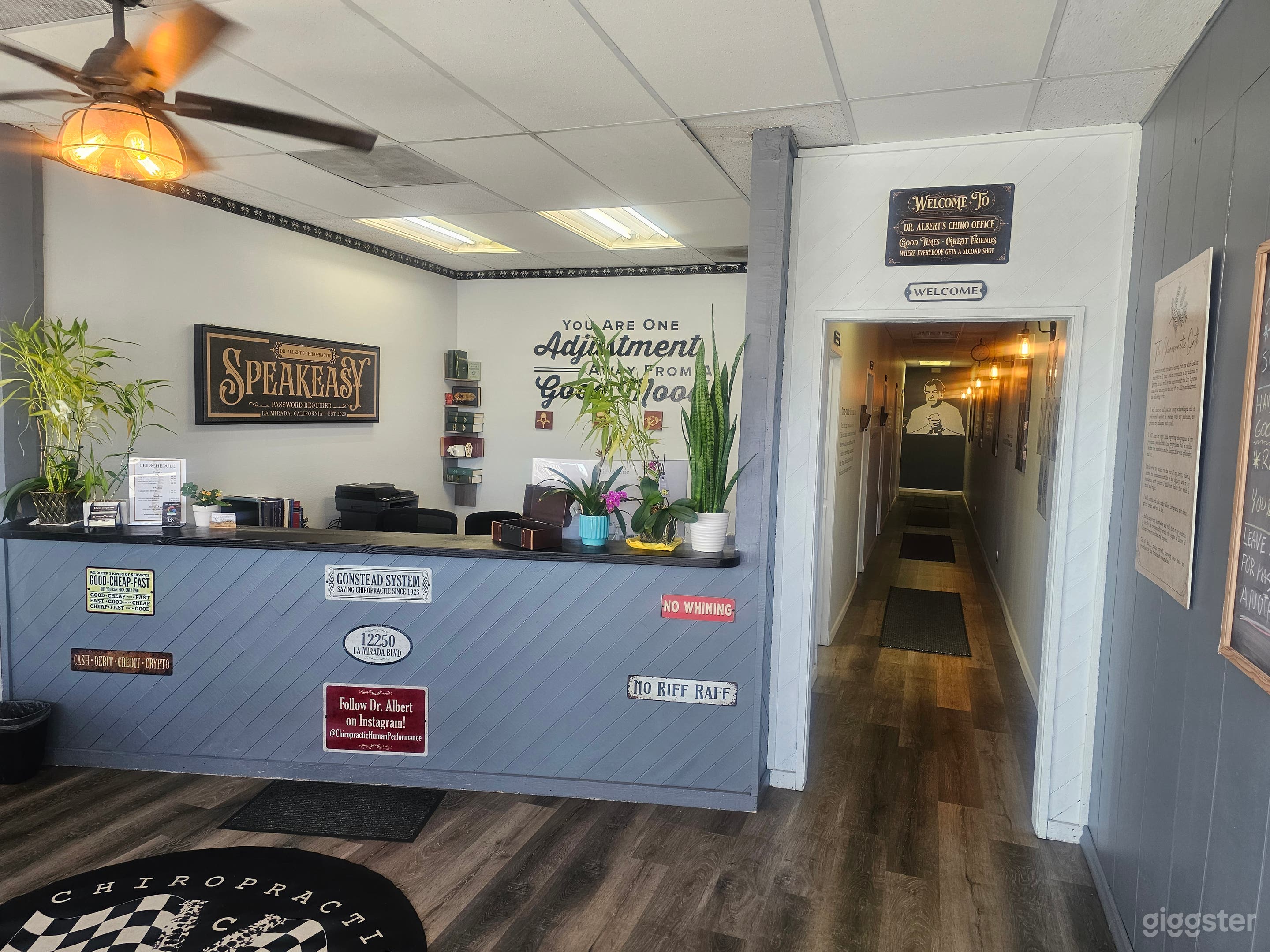 FUN Chiropractic Speakeasy Vintage Office! Photo 2