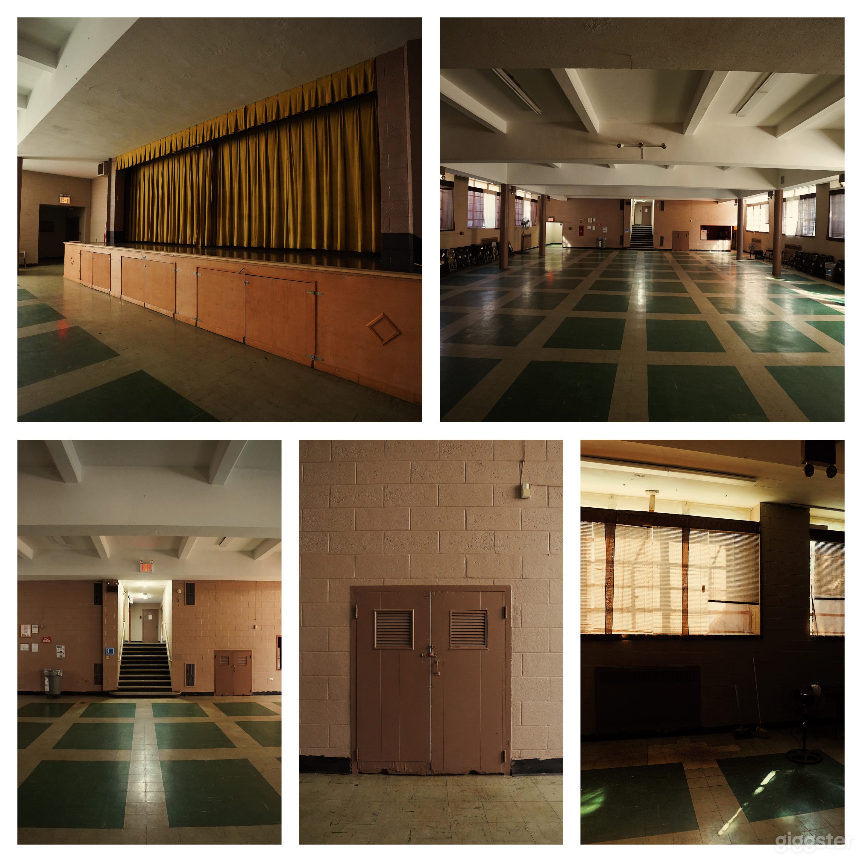 Vintage Auditorium in Brooklyn, Colorful, Retro Photo 1