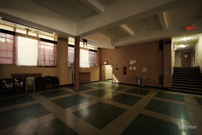  Vintage Auditorium in Brooklyn, Colorful, Retro 