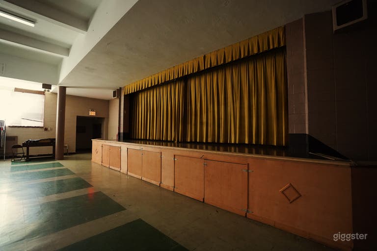  Vintage Auditorium in Brooklyn, Colorful, Retro 