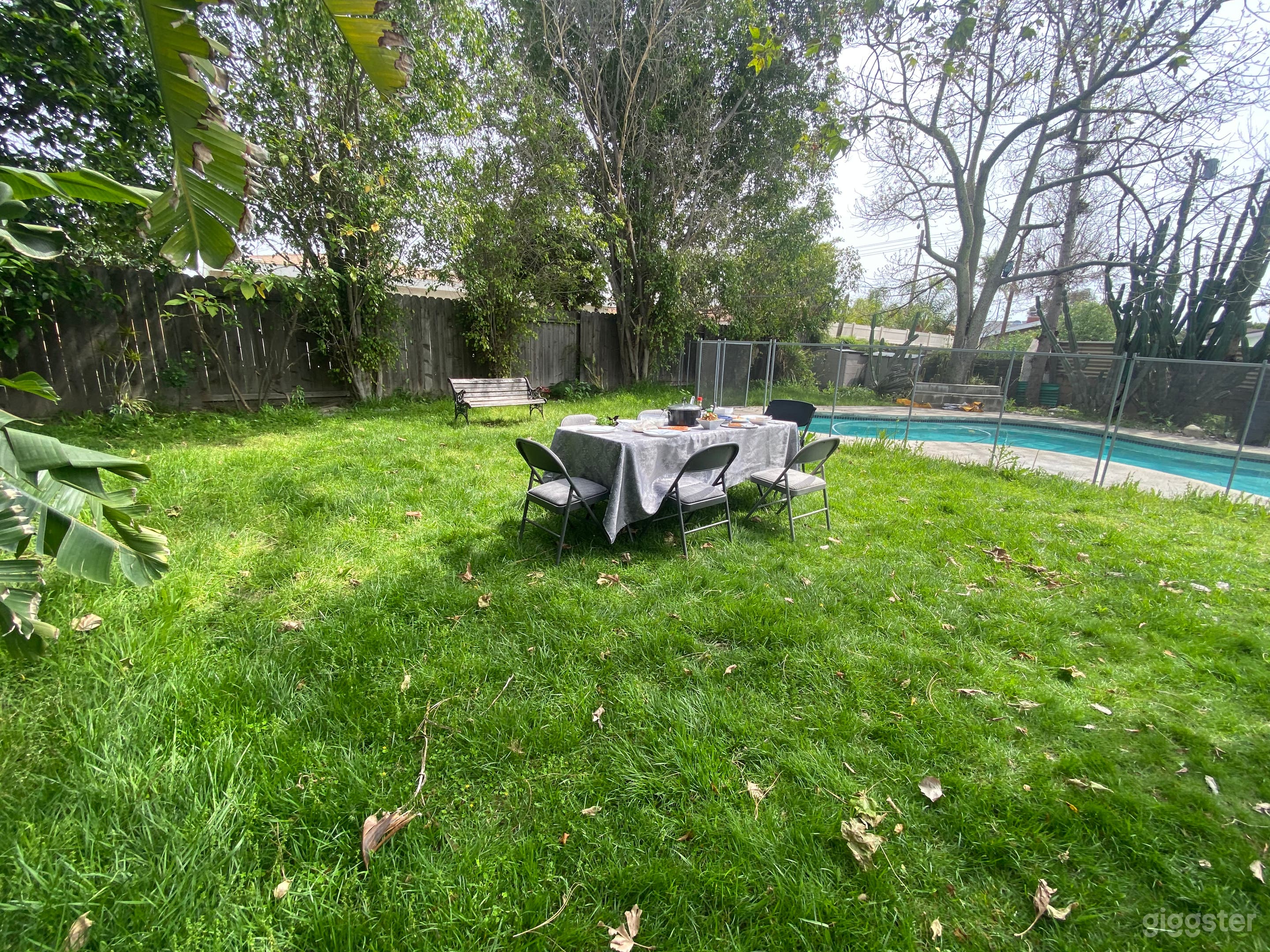 Park like grass area perfect for picnics and outdoor activities 