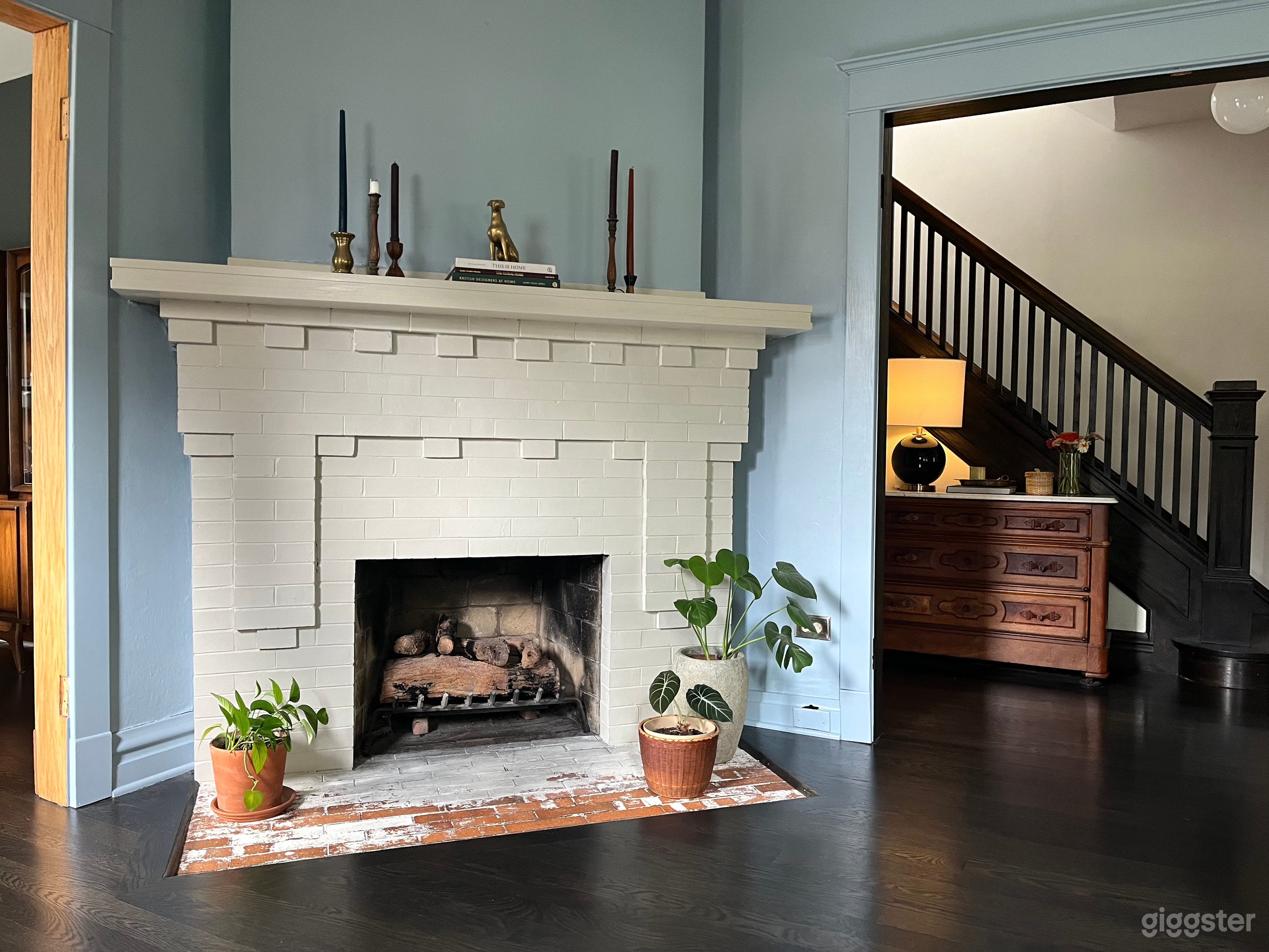 Living Room Fireplace