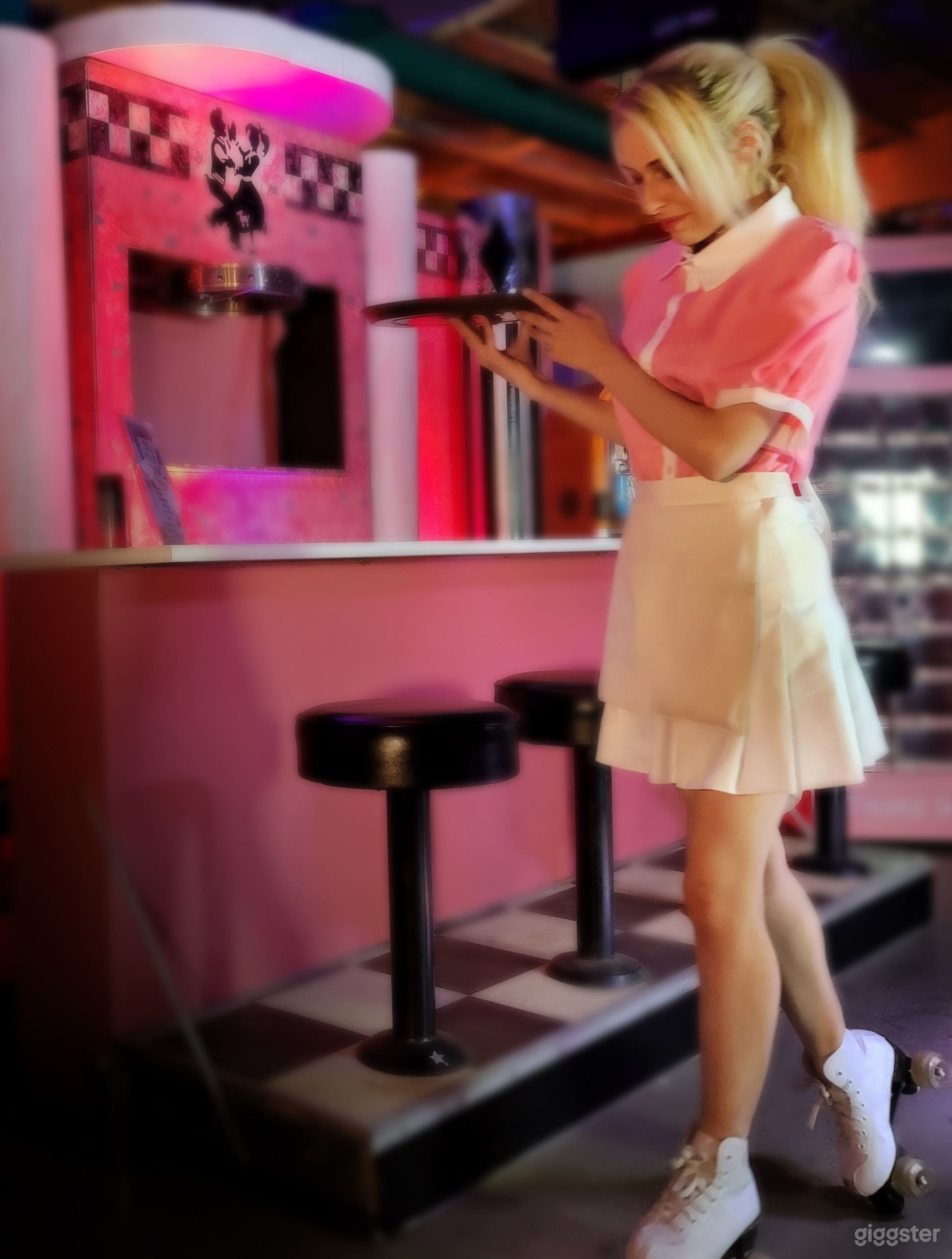 50's Diner Set  with Nostalgic Props Photo 4