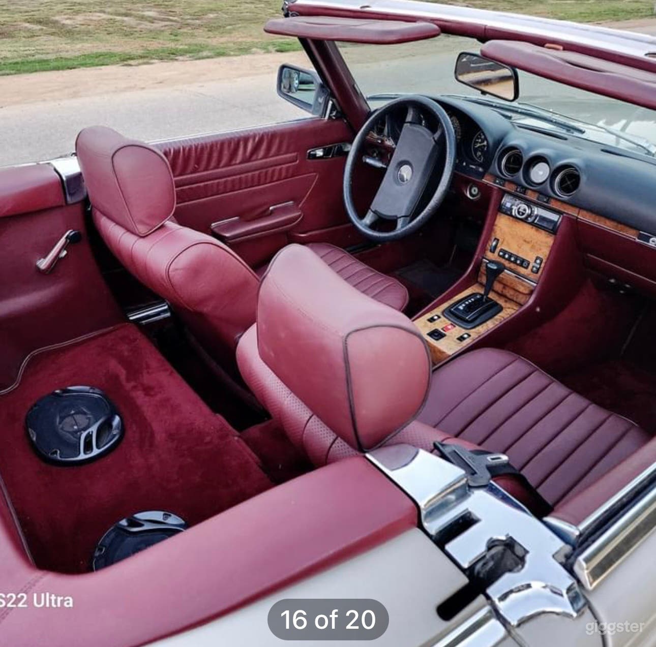 Classic 1985 Mercedes 380SL in Champagne Photo 4