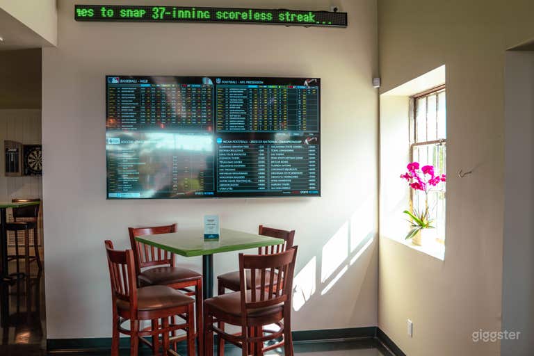  Golf Inspired Sports Book Bar  