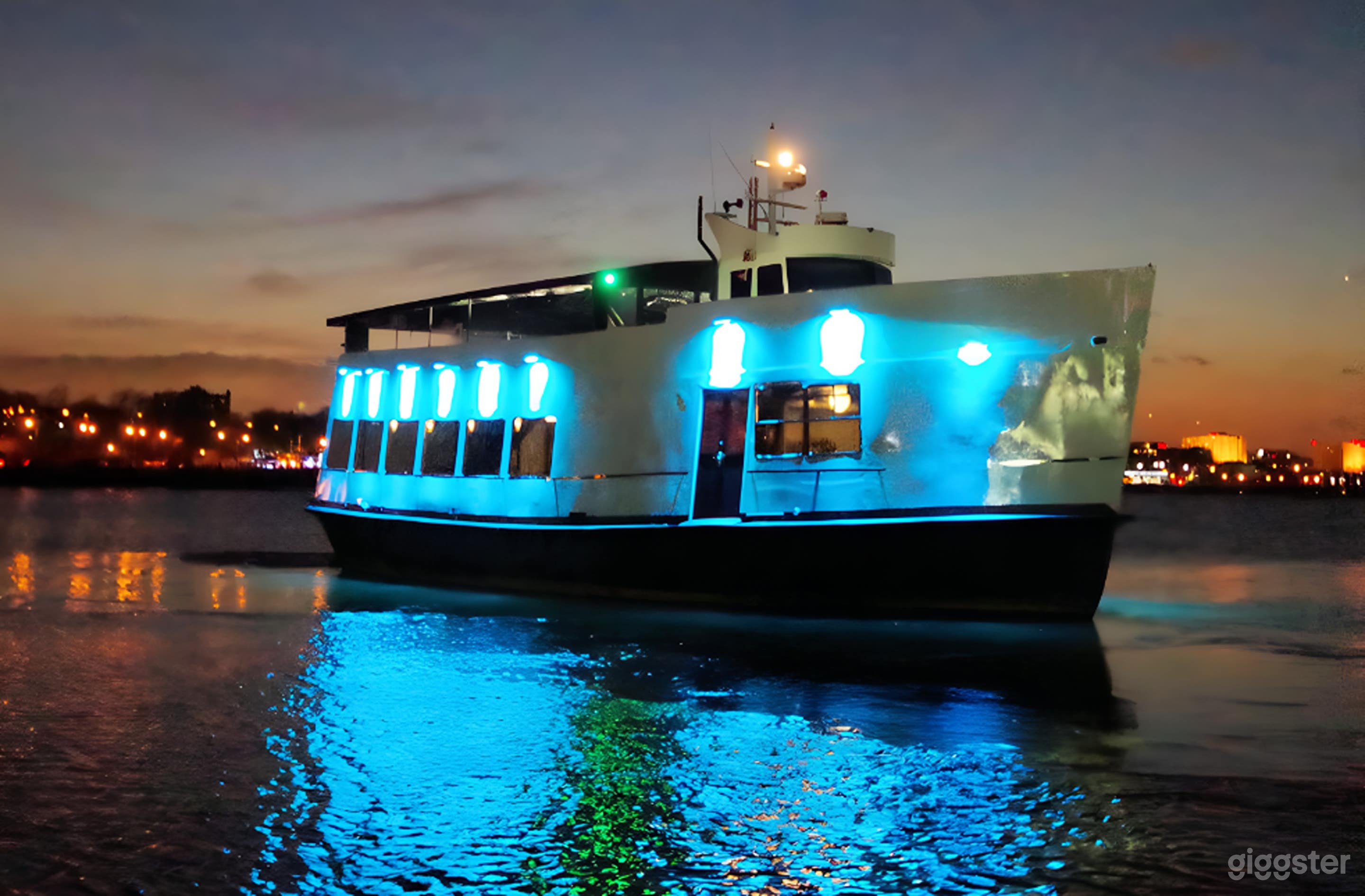 High-energy nightlife vessel with skyline views Photo 2