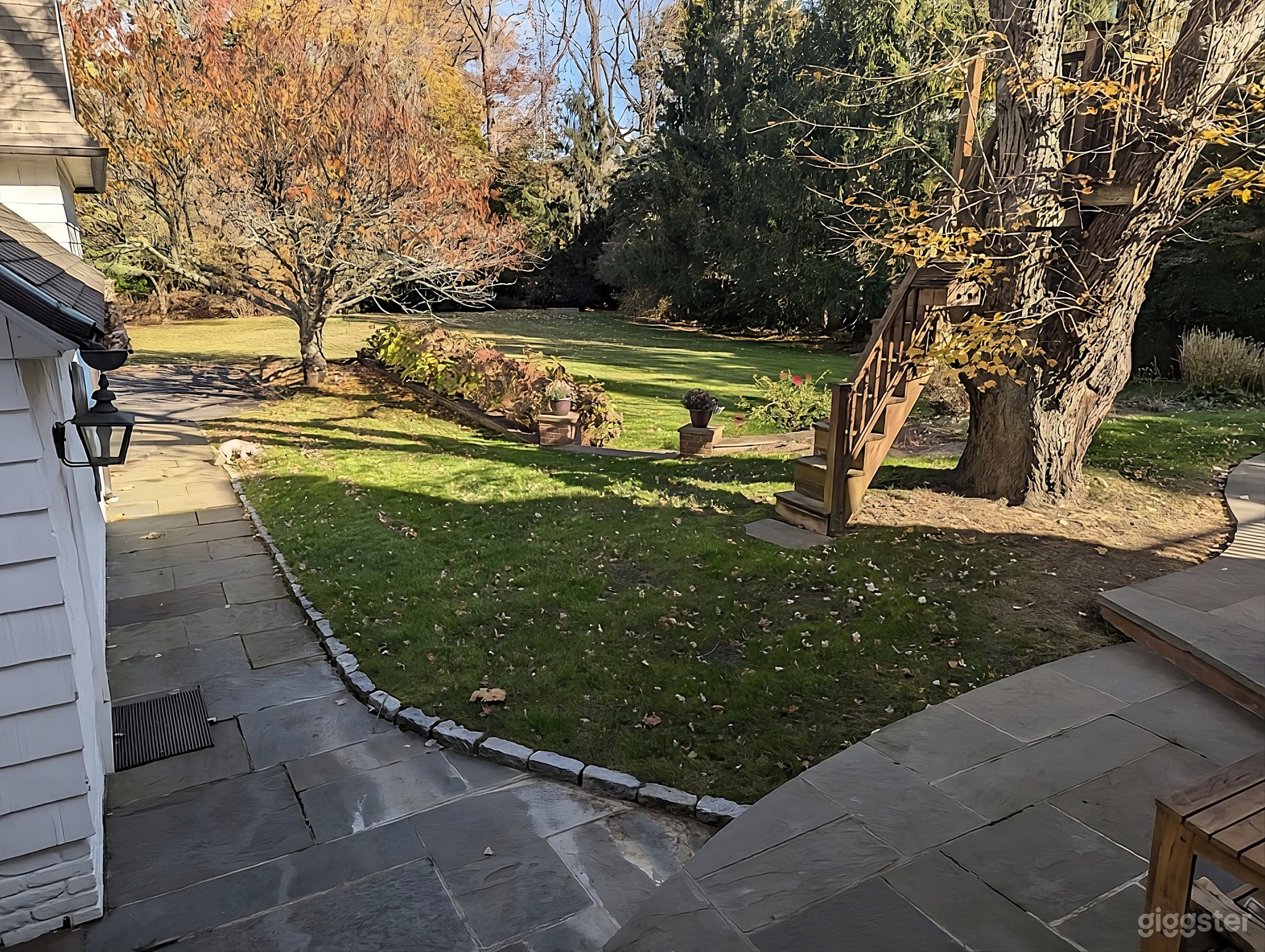 Classic Dutch Colonial Backyard Photo 1