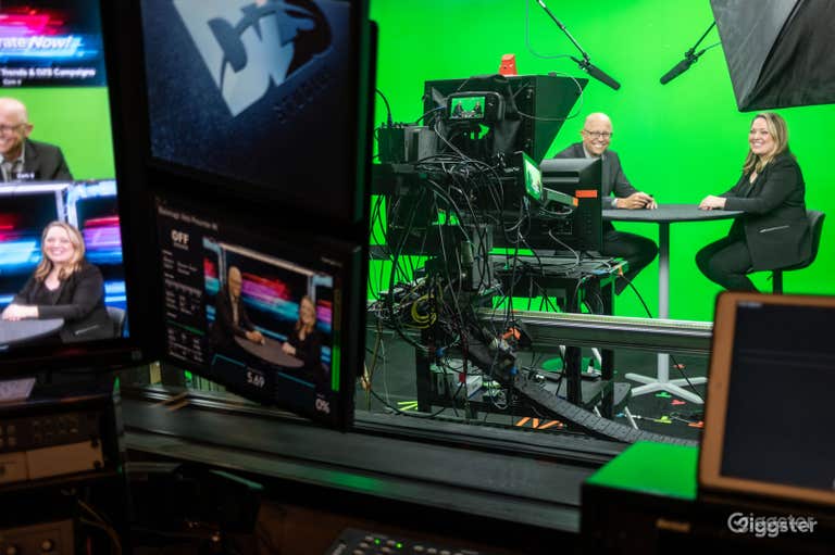  Studio A:  Green Screen Soundstage Studio 