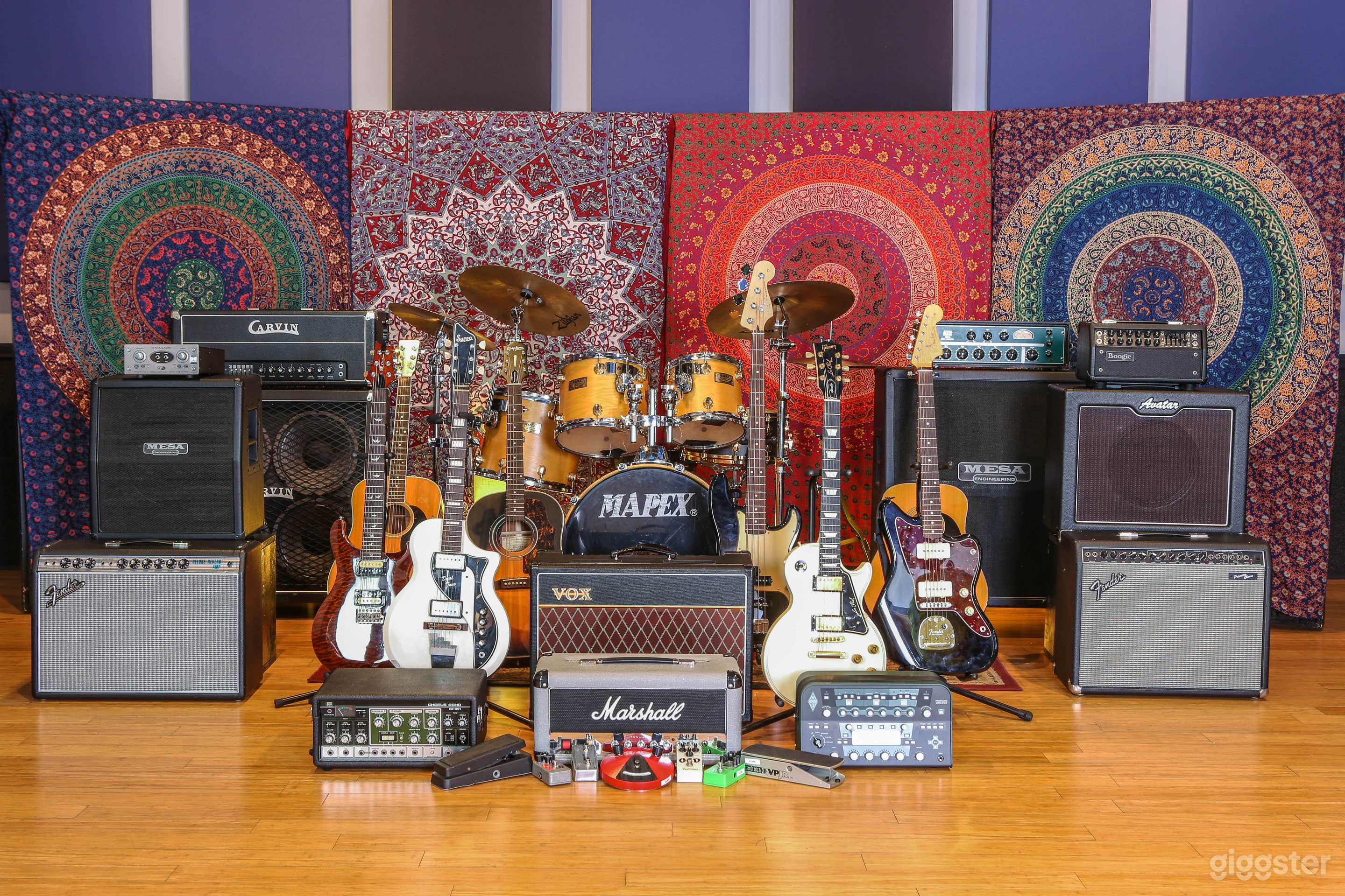 Clear Lake - Studio A
Gear