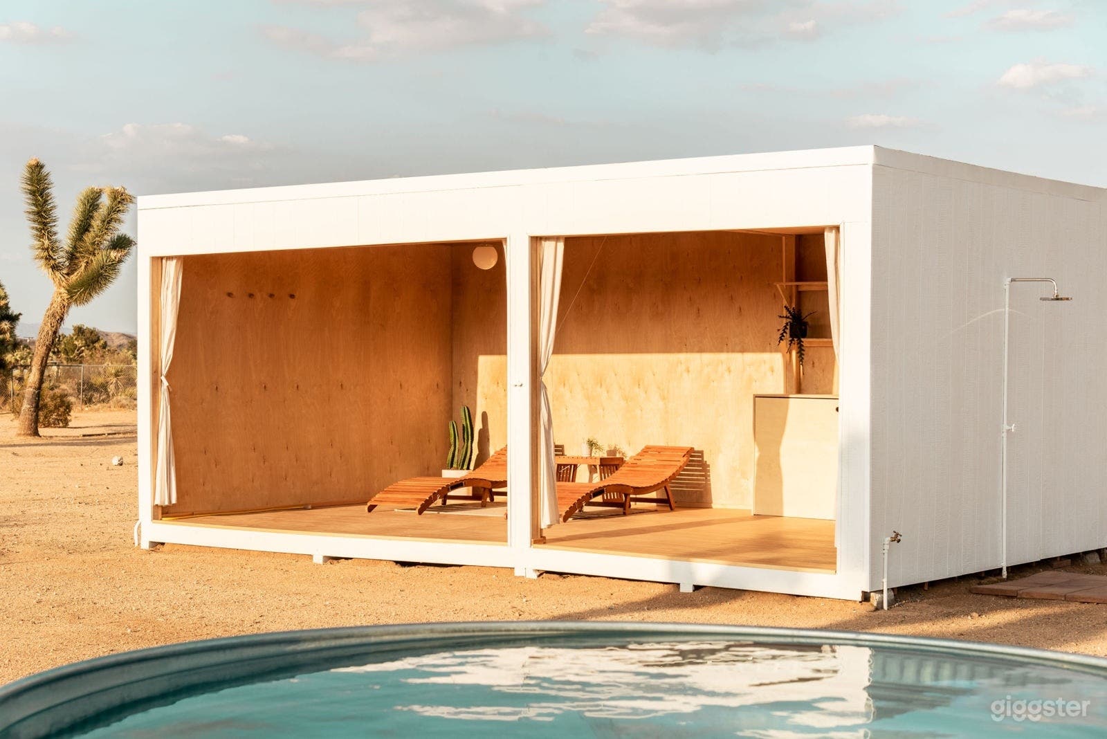 Pool with Desert Modern Ranch Style Photo 1