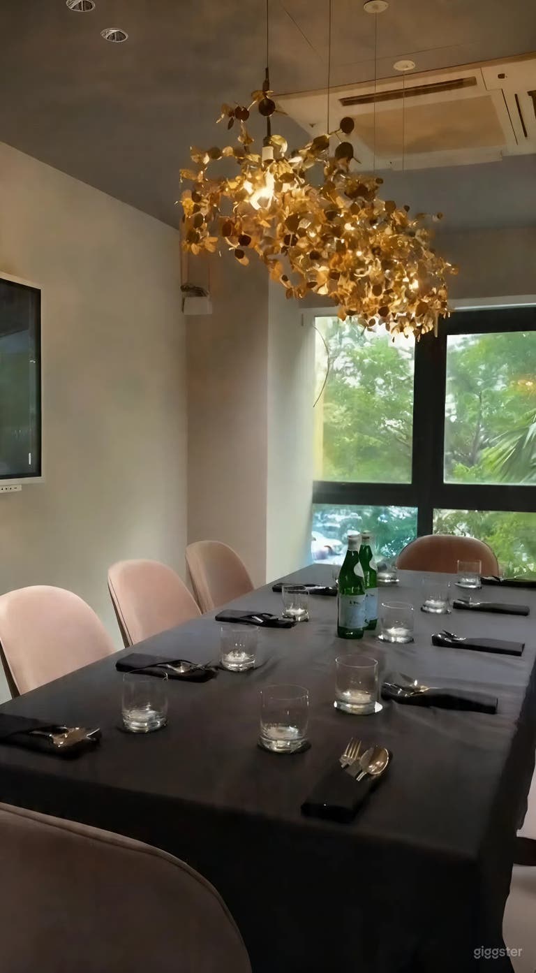  Sala Privada Acogedora para Reuniones, Talleres y Cenas Íntimas 