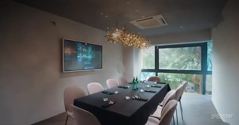  Sala Privada Acogedora para Reuniones, Talleres y Cenas Íntimas 