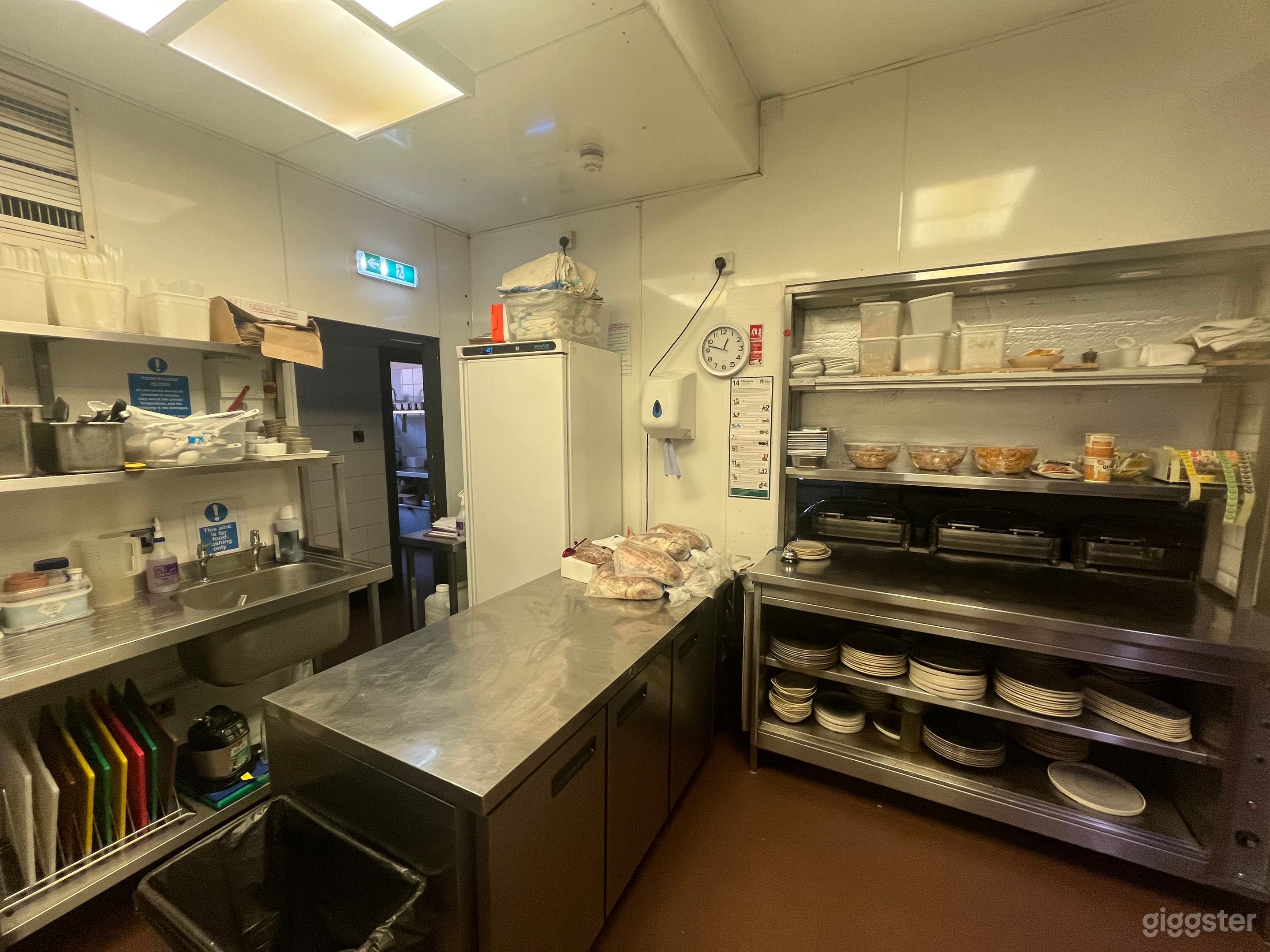 Industrial Full Working Kitchen Photo 2