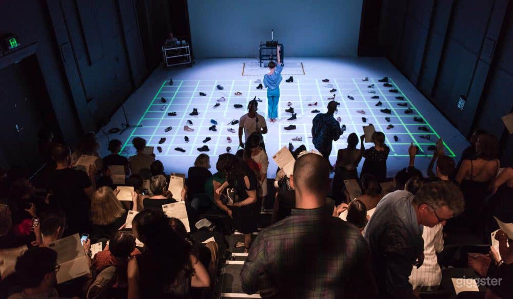 SYLVIA STAEHLI THEATRE

9.5m x 17.5m / 166m2 / 130p Capacity

The Sylvia Staehli Theatre is the main performance space of Dancehouse and is well equipped for a range of performances and events.

Wheelchair accessible.