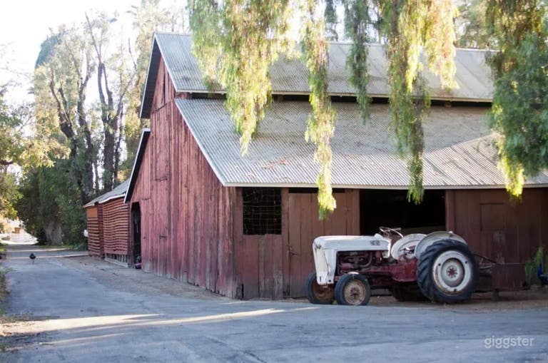  Barns w/Green Lawns, Cornfield & 6 Acre Farm 