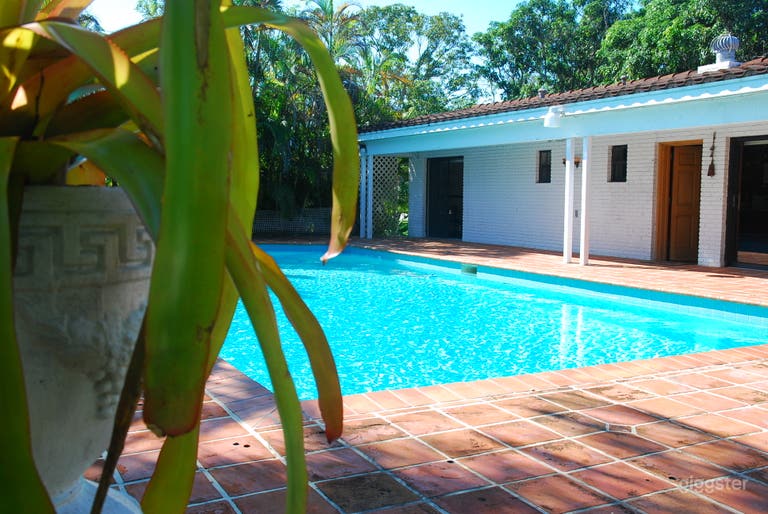  4-Acres w/Grove, Stable and 1960s Guest House  