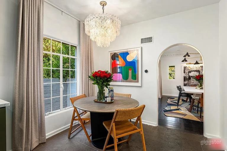  Hollywood Hills 1930s Mansion, grass, pool & movie theatre 