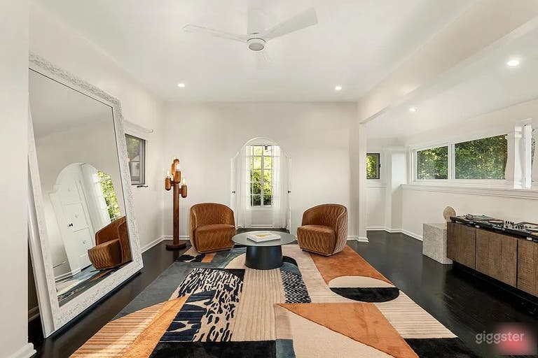  Hollywood Hills 1930s Mansion, grass, pool & movie theatre 