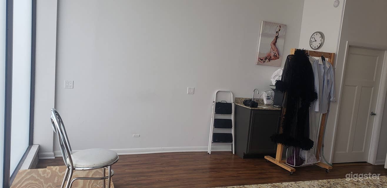 sink and refrigerator