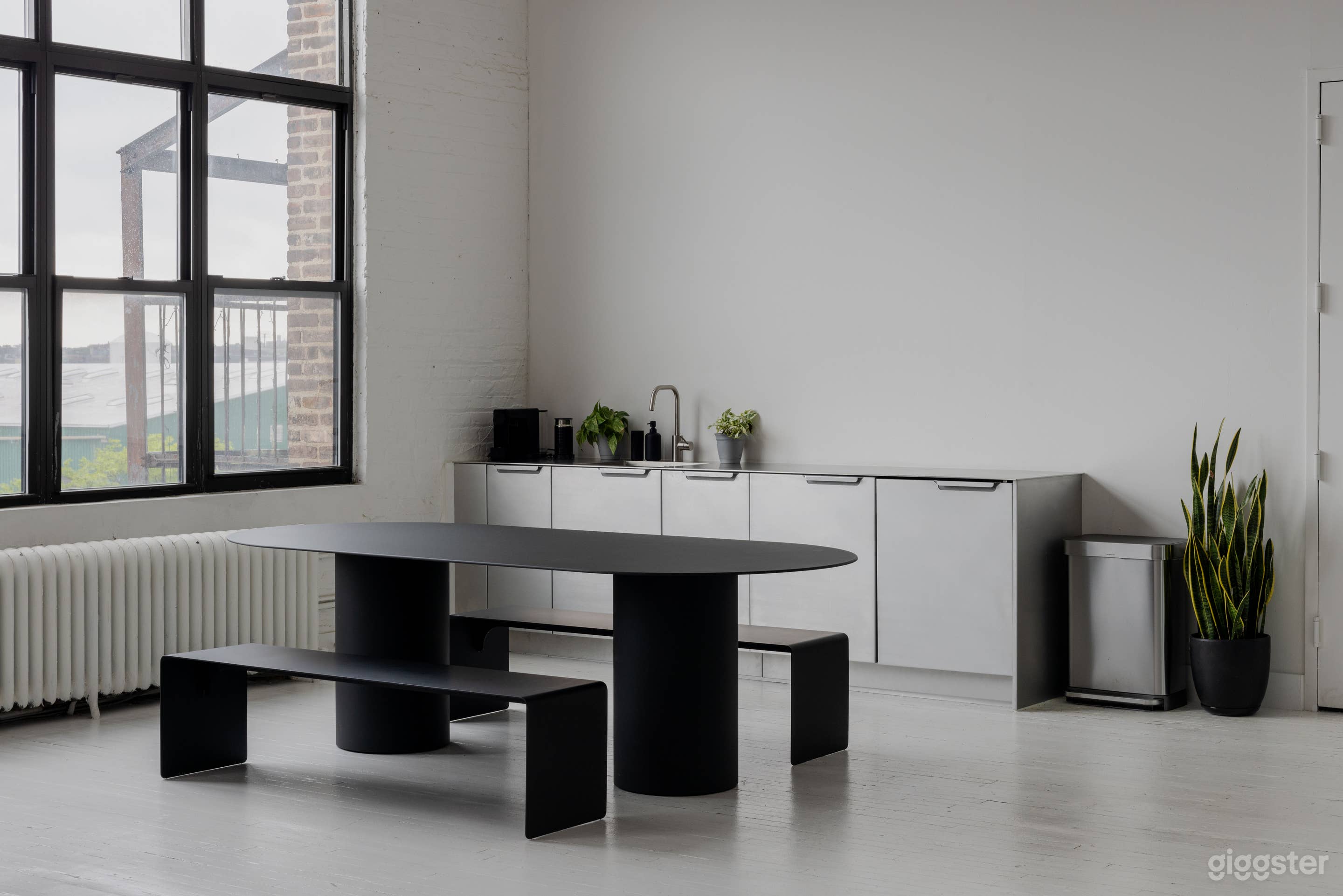 Sleek Minimalist Creative Studio Space Photo 1
