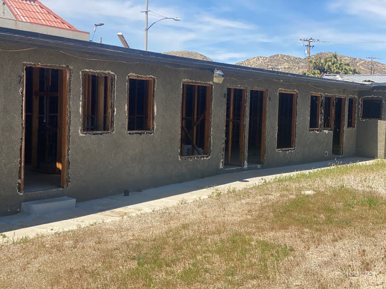  Exterior of West Side of Courtyard 