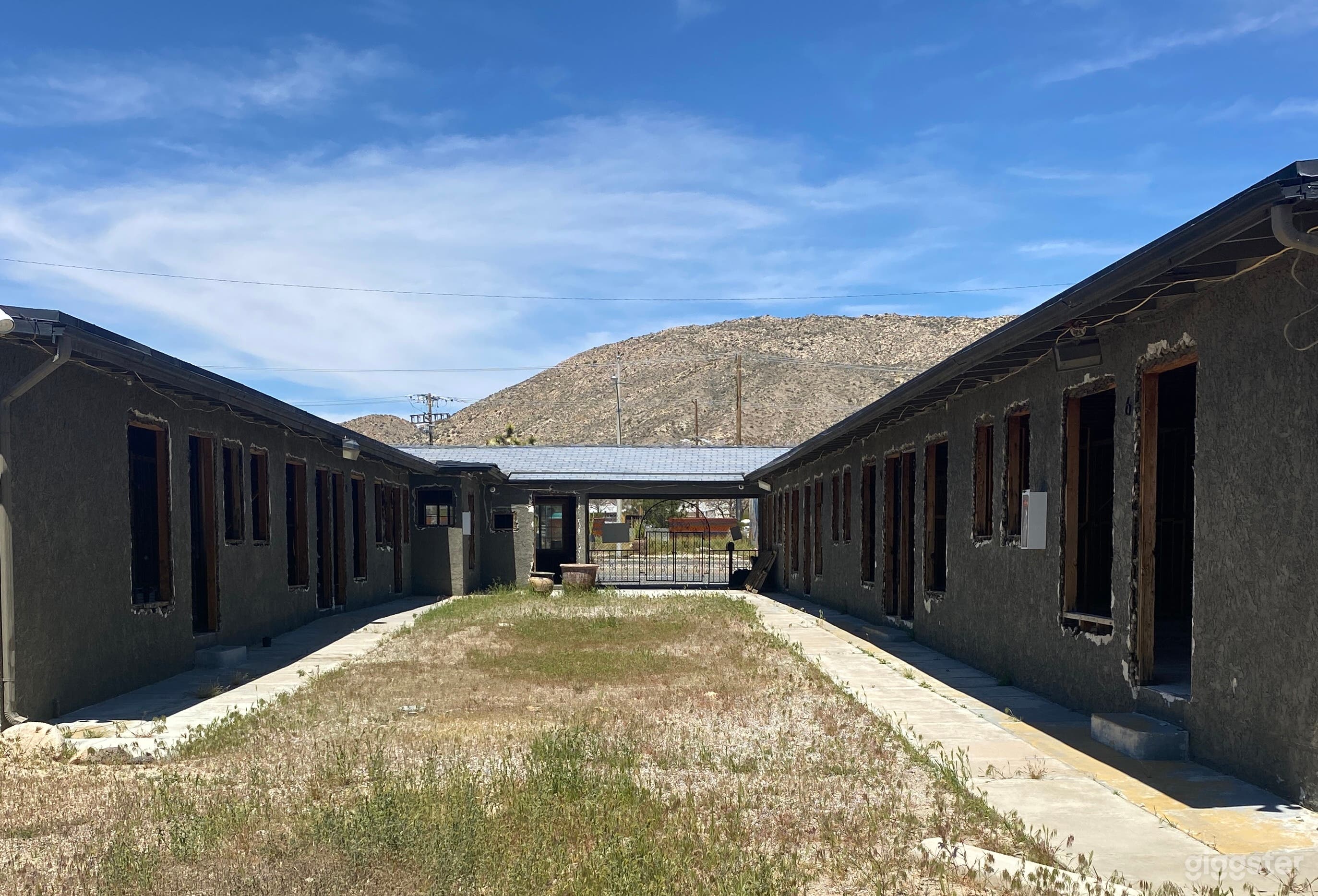 Courtyard Facing North