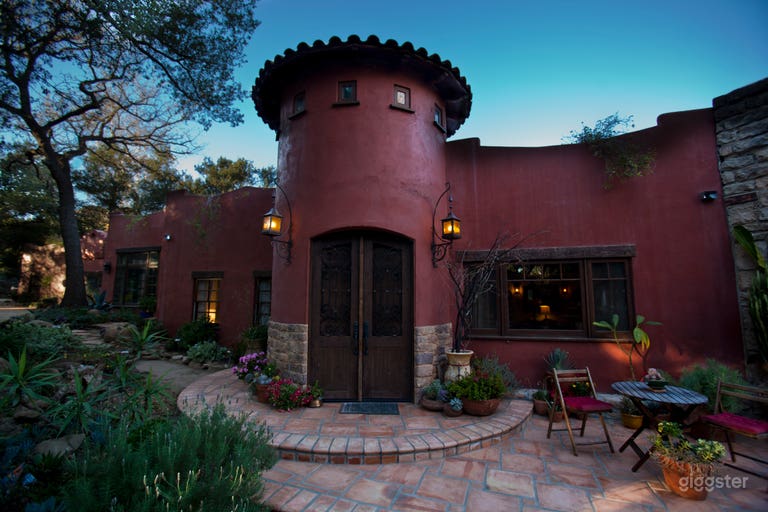  Custom designed by production designer, Sharon Busse.  Rancho Providencia has many unique architectural details 