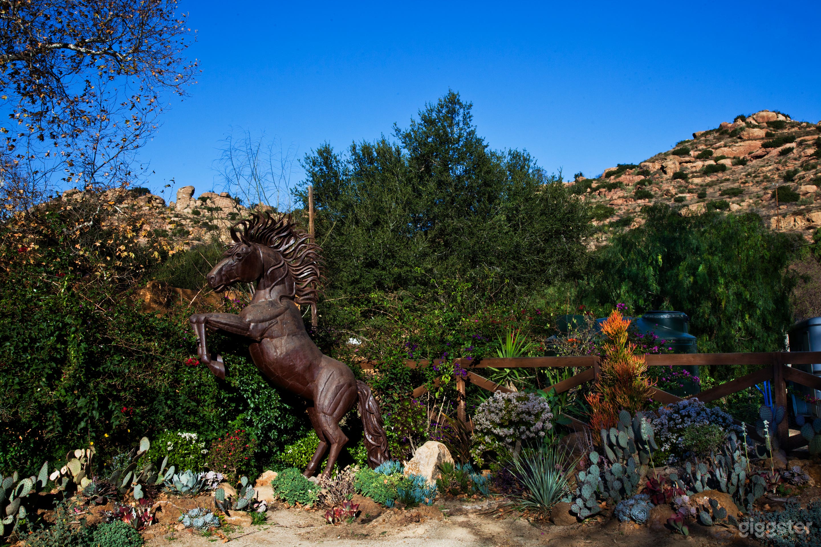 A serene country ranch located in the city.  Conveniently located near the 118 &amp; Topanga Canyon