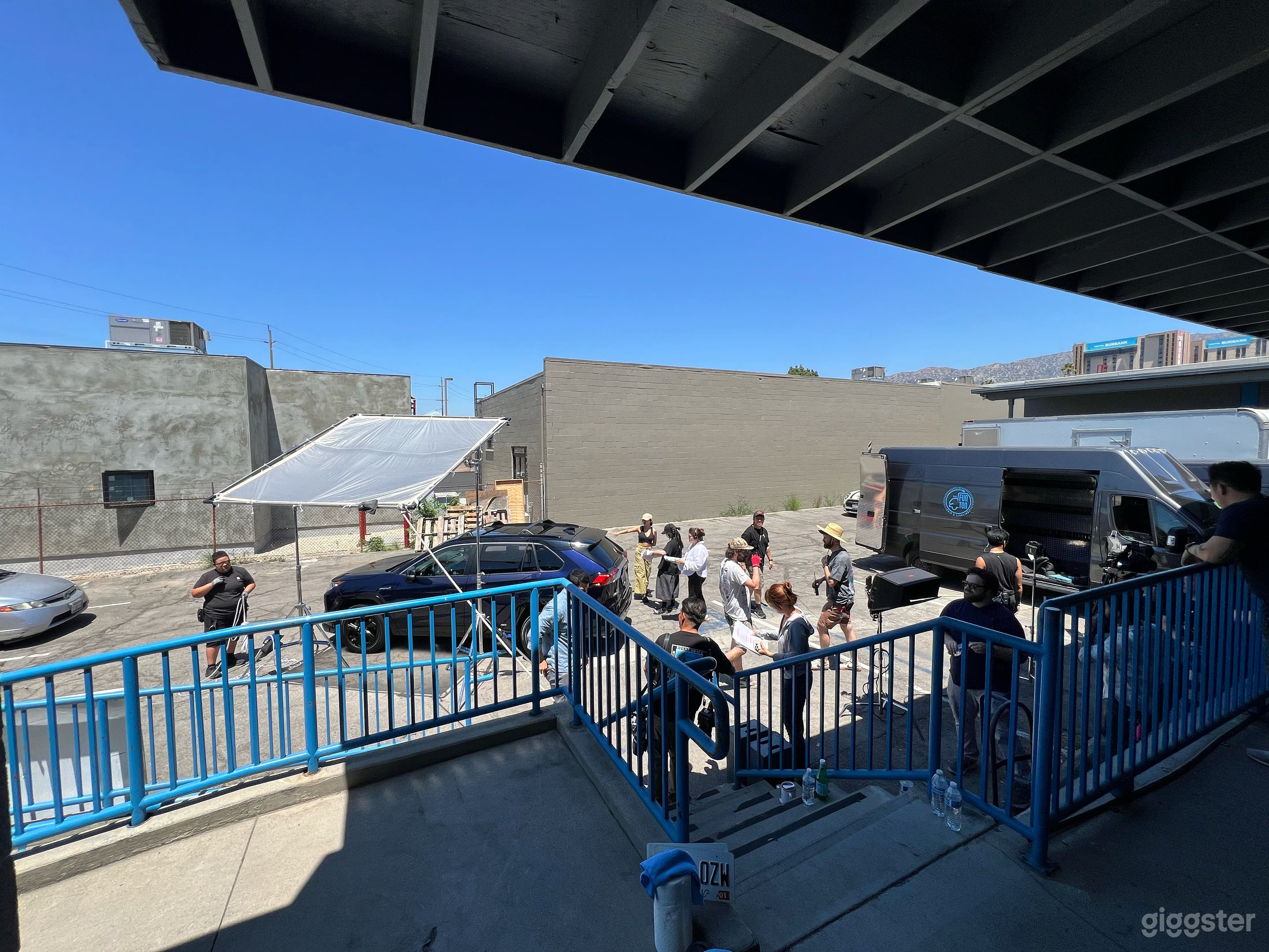 Industrial Backlot Loading Dock Warehouse INT EXT Photo 4