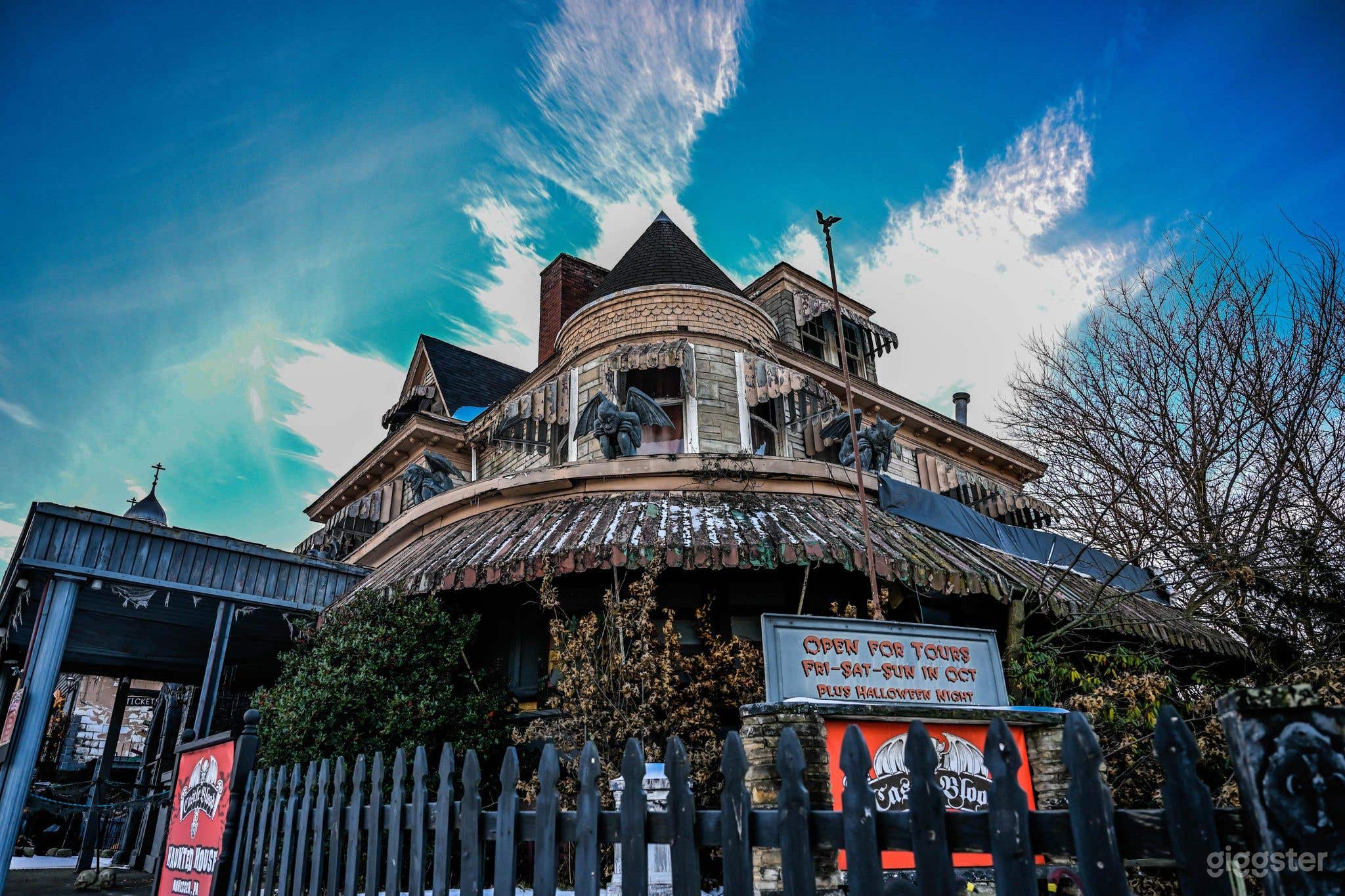 Outside -- Funeral Home/Old Manor 