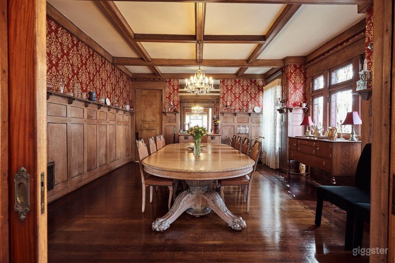 Original 1898 Dining Table - It has never left the property!