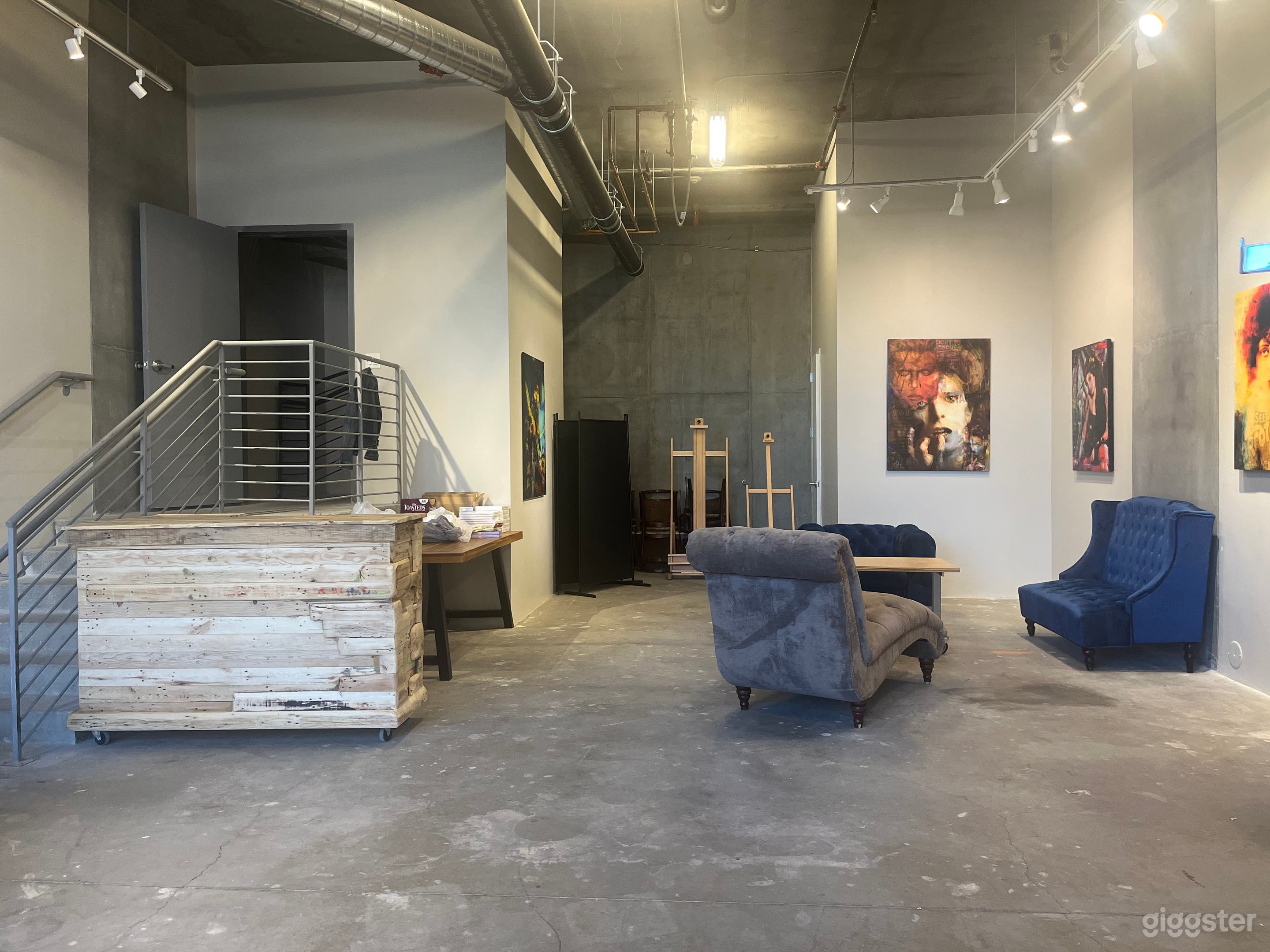 Custom-made bar is available for use