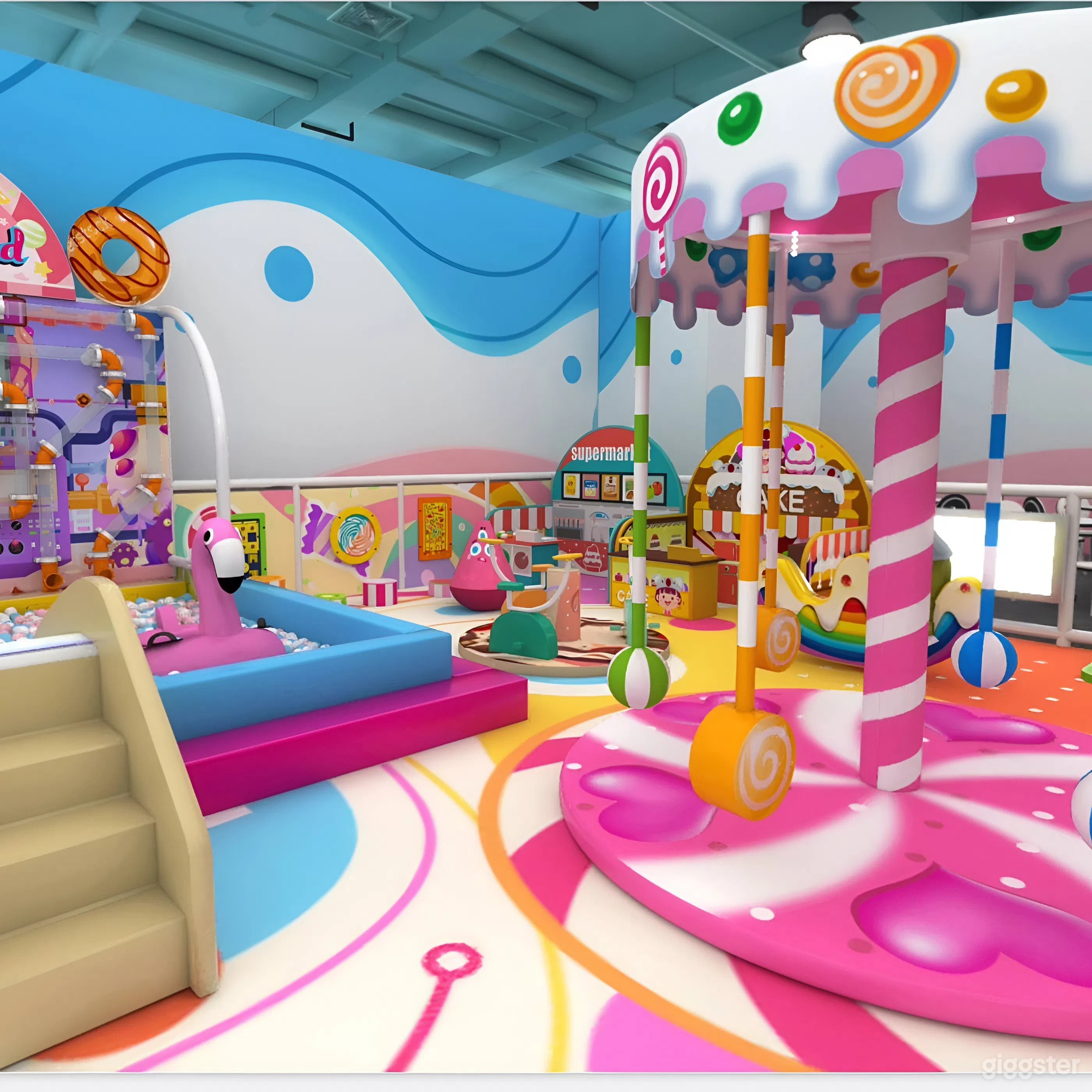 Whimsical Indoor Playground &amp; Candy Store in Downtown Burbank Photo 3