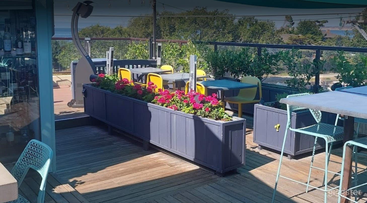 Beautiful Rooftop Dining Space in Monterey Photo 3