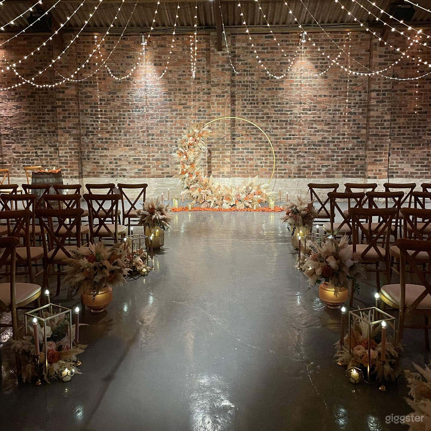 Scottish Indoor Barn Wedding Venue Photo 1